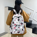 Star-Patterned School Backpack