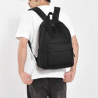 Leisure backpack with multifunctional compartments