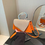 Stylish Geometric Structured Handbag