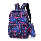 Playful backpack with matching accessories
