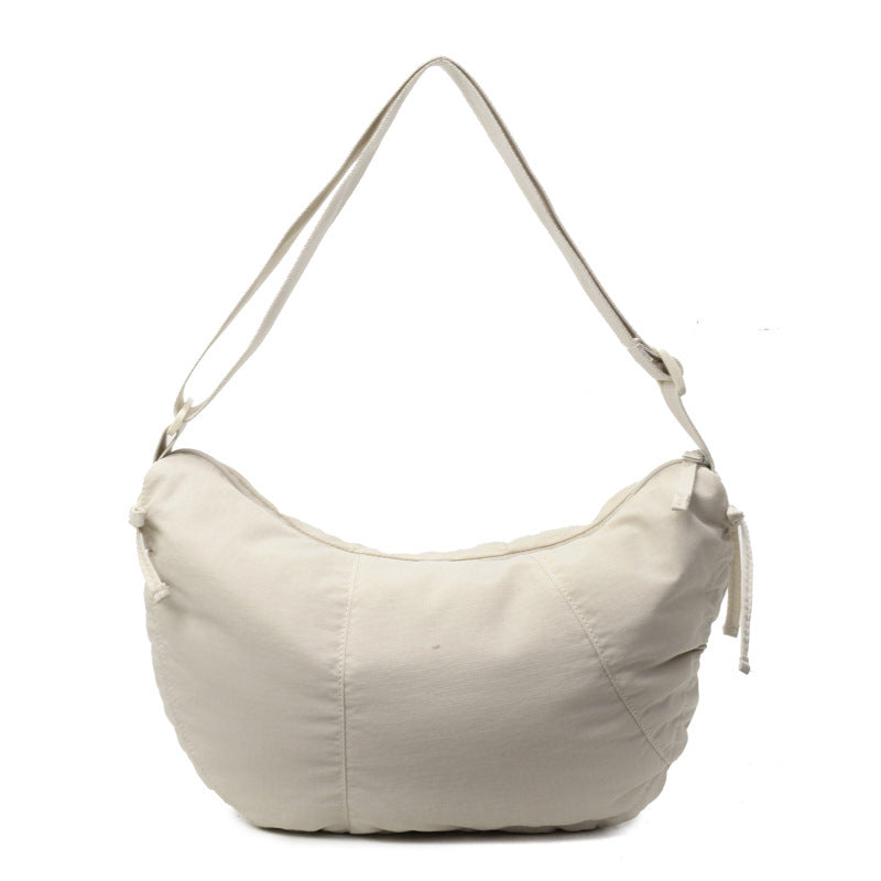 Casual Soft Fabric Hobo Bag Calm Wears
