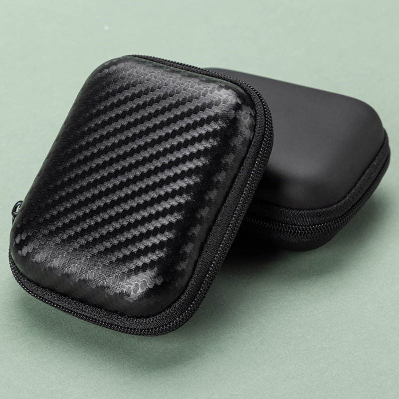 Compact Hard-Shell EVA Protective Travel Case For Mini Shaver-https://detail.1688.com/offer/778317632494.html-Calm Wears-Waterproof Carbon Fiber — 3.54 × 2.76 × 1.38 in-Calm Wears