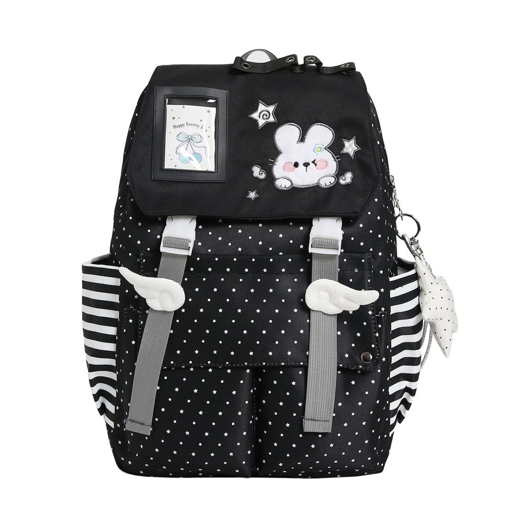 Adorable Plush Bunny-Themed School Backpack