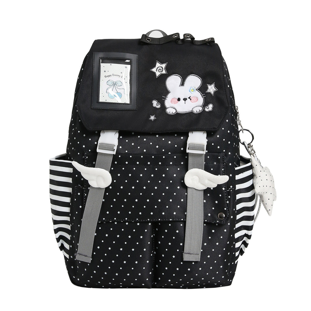 Adorable Plush Bunny-Themed School Backpack