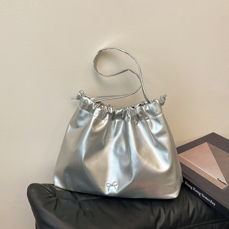 WoElegant Ruched Handheld Bag