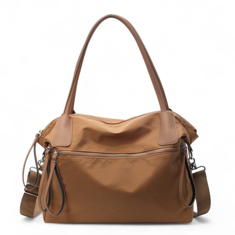 Canvas Shoulder Handbag-dione couture20260420-Calm Wears-Brown-Calm Wears