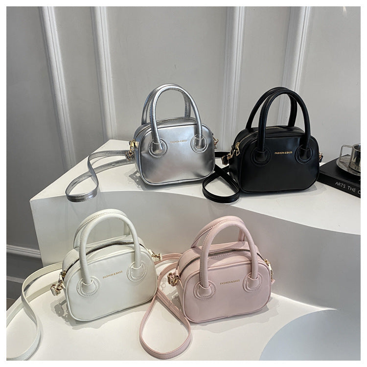 Ladies fashionable handbag with elegant pull handles and removable shoulder strap-https://detail.1688.com/offer/1024184593892.html-Calm Wears-Black-nothing-Calm Wears