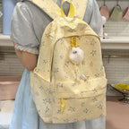 Women’s Stylish Star-Printed Backpack