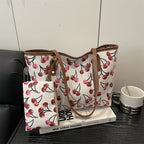 WoWhimsical Cherry Print Tote Bag