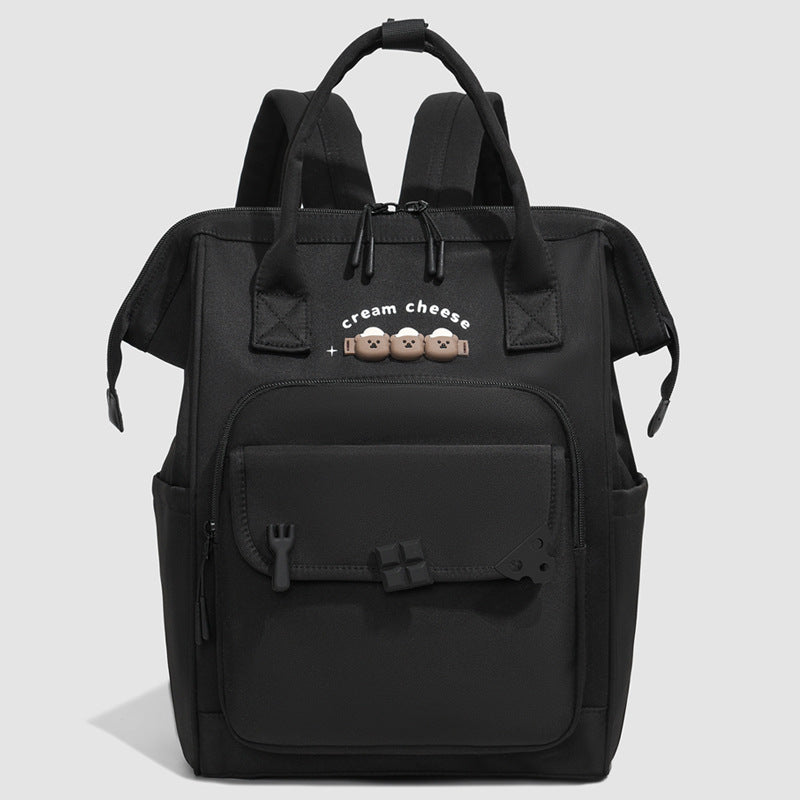 Multifunctional backpack with thoughtful compartments and robust design