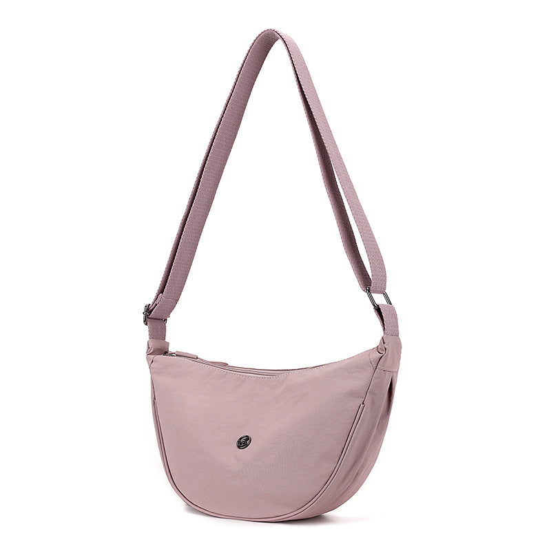 Stylish Half-Moon Crossbody Bag