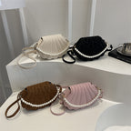 Elegant Shell-Shaped Crossbody Bag