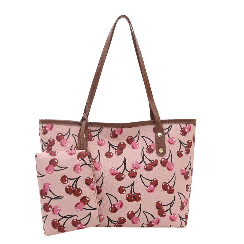 WoWhimsical Cherry Print Tote Bag