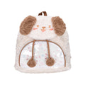 Pet-friendly, plush backpack