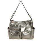 Chic Metallic Handbag Calm Wears