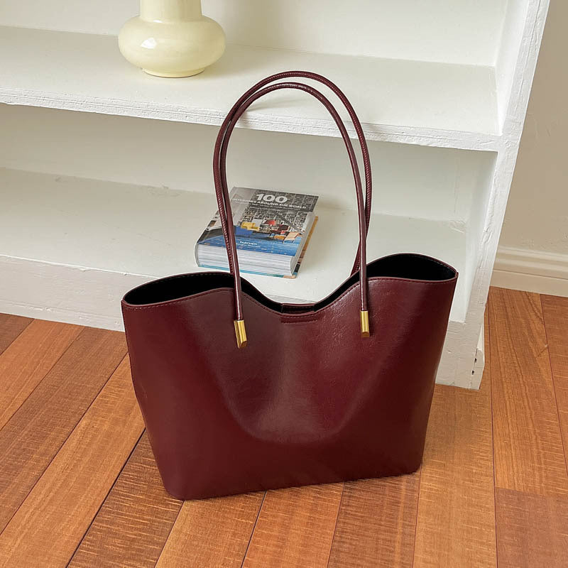 WoElegant Faux Leather Tote Bag