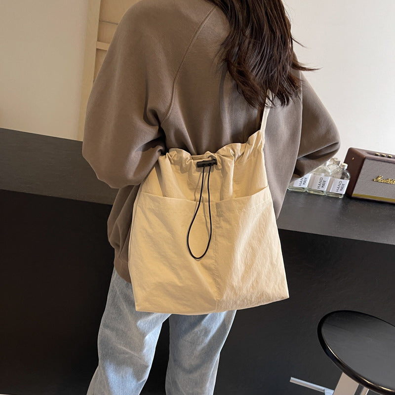Trendy Drawstring Shoulder Bag