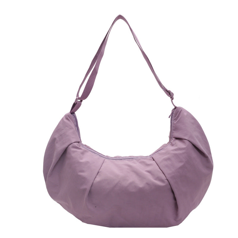 Pleated Fashion Shoulder Bag Calm Wears
