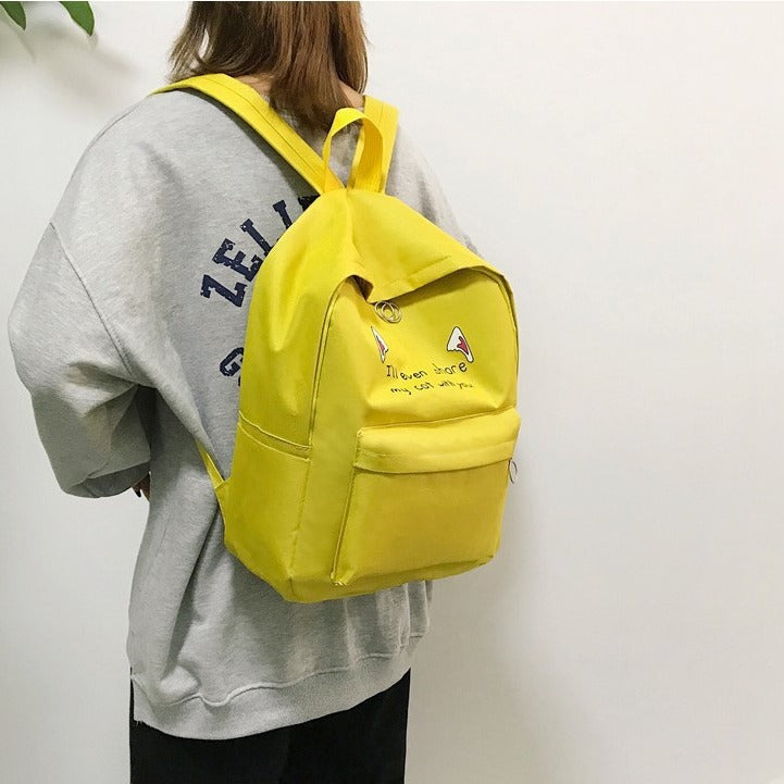 Cute Cartoon Animal-Themed Backpack