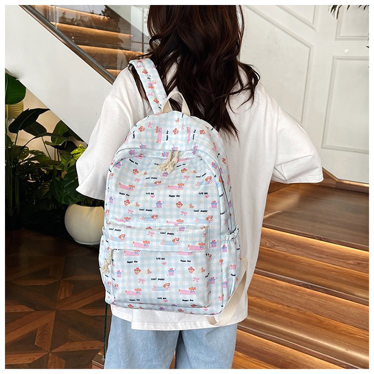 Backpack with Creative Graphic Design