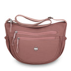 Multi-Zip Crossbody Organizer Bag