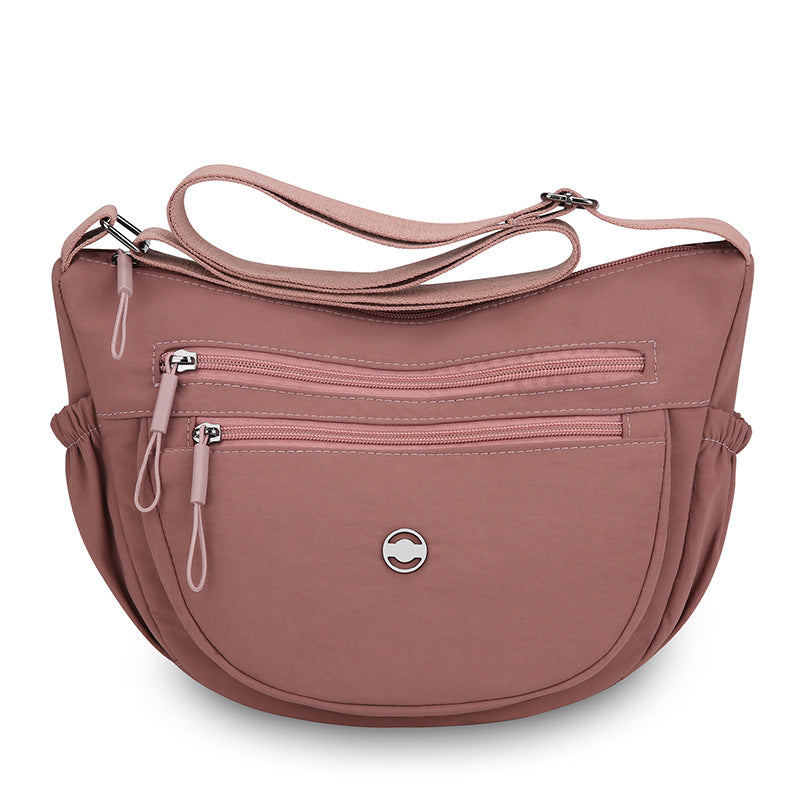 Multi-Zip Crossbody Organizer Bag