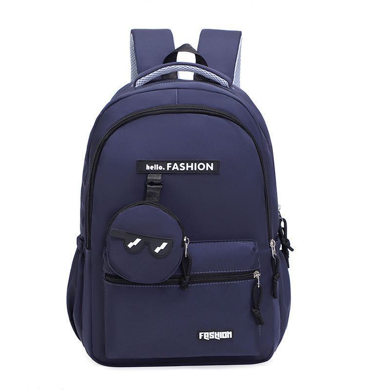 Stylish backpack with multifunctional compartments