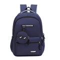 Stylish backpack with multifunctional compartments