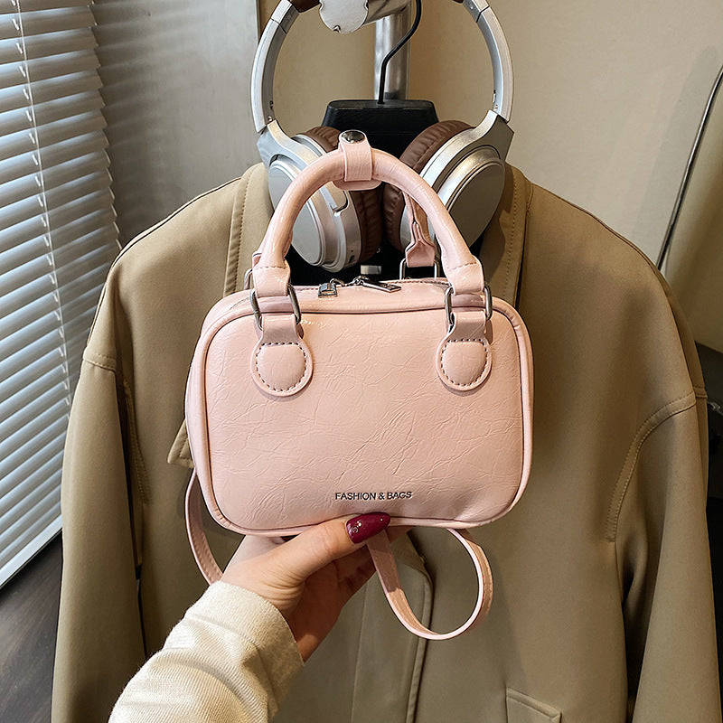 Women's Mini Handbag with Cute Charm-https://detail.1688.com/offer/1023673398930.html-Calm Wears-Rosa-nothing-Calm Wears