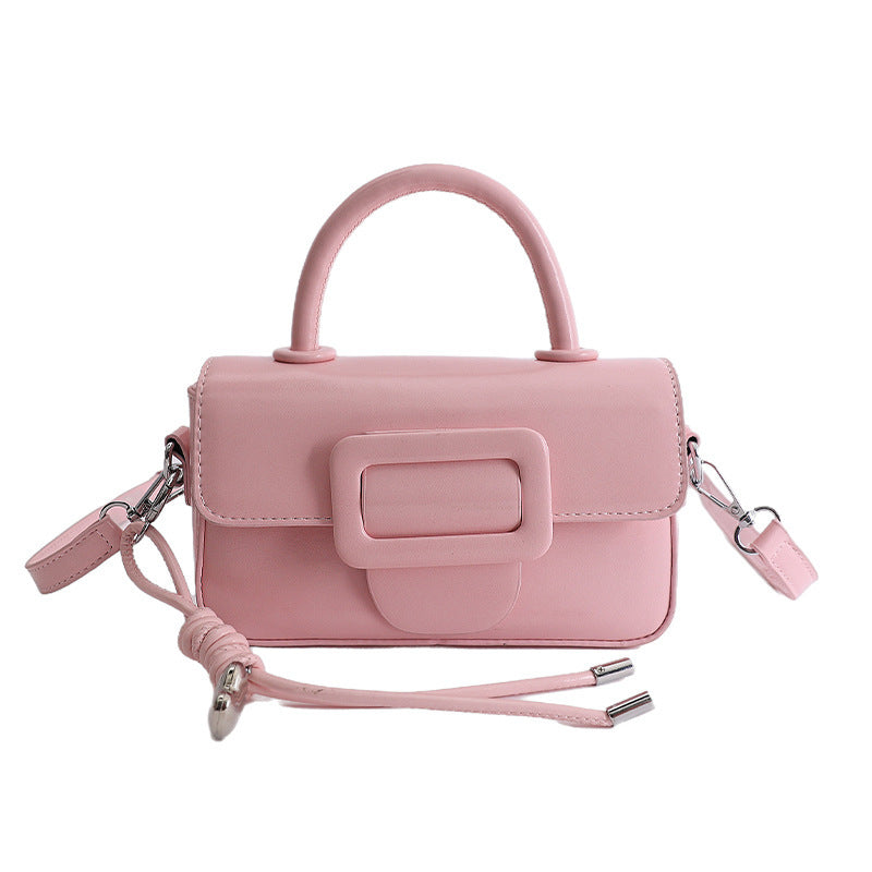 Ladies Mini Handbag with decorative snap closure-https://detail.1688.com/offer/1023673398938.html-Calm Wears-Yellow-Size: without pendant-Calm Wears
