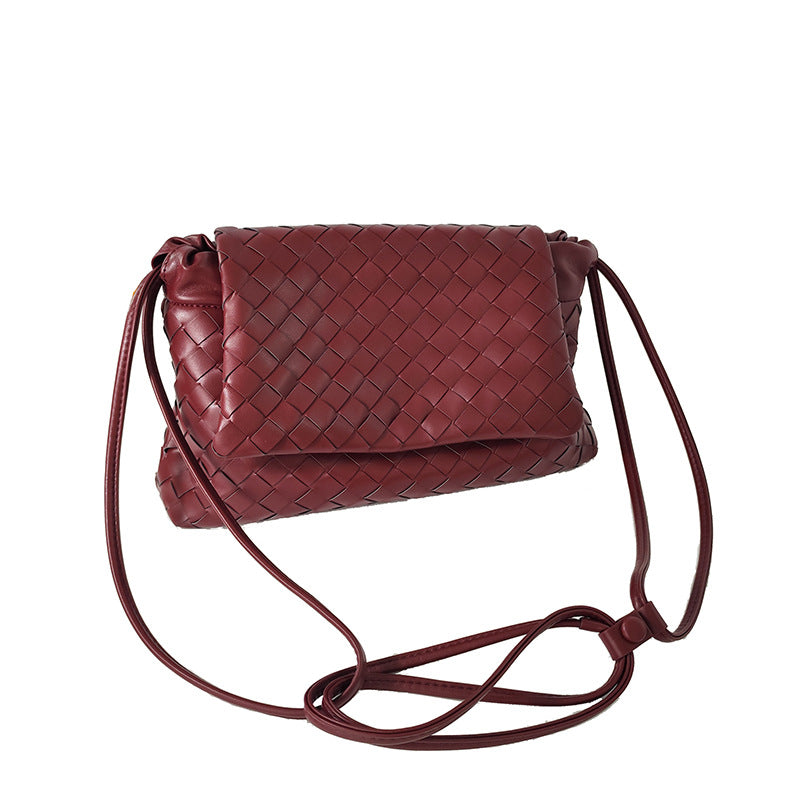 Woven Crossbody Clutch