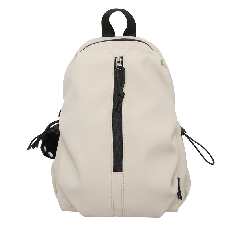 Backpack with Charming Animal Pendant and Innovative Storage