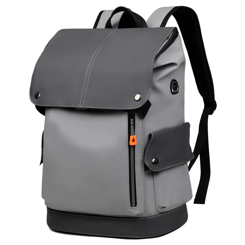Urban Backpack with Innovative Folding Closure and Versatile Storage Options