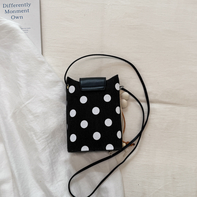 WoPlayful Polka Dot Crossbody Bag