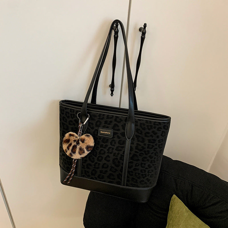 Women's fashionable casual tote bag-https://detail.1688.com/offer/991740614423.html-Calm Wears-Black-Size: Without pendant-Calm Wears