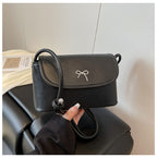 Minimalist Bow Detail Crossbody Handbag