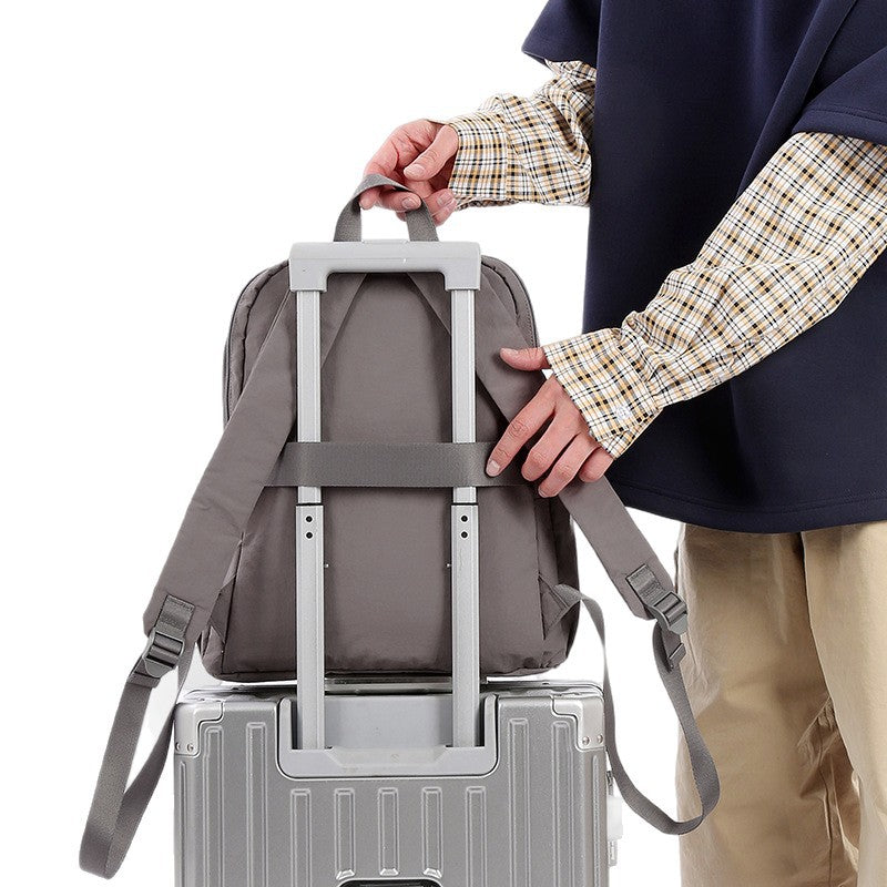 Everyday backpack with practical space concept