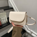 Shoulder Bag with Flap-dione couture20260420-Calm Wears-White-Calm Wears