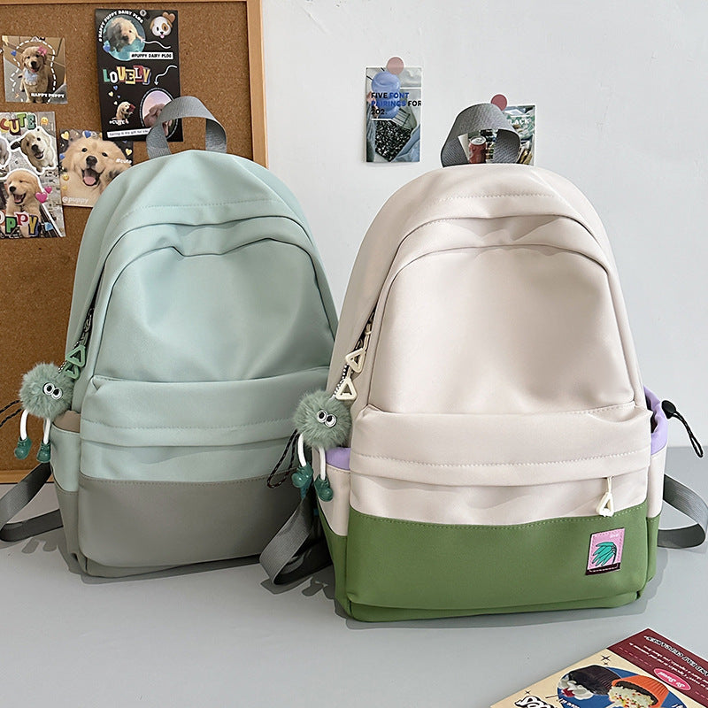 Versatile backpack with practical compartment system