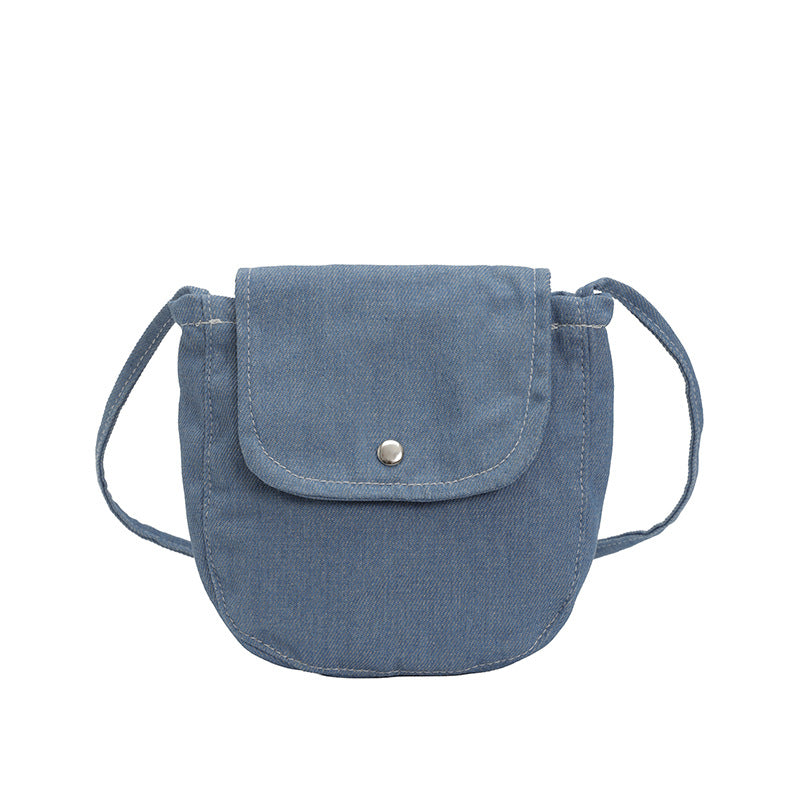 WoCompact Denim Crossbody Bag