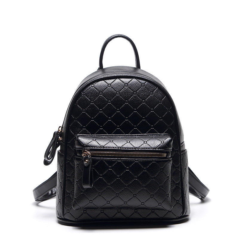 Stylish Textured Mini Backpack