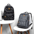 Durable Water-Resistant Camo Backpack