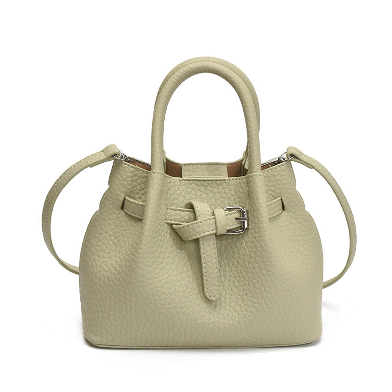 Women's mini handbag with stylish button closure-https://detail.1688.com/offer/926606036514.html-Calm Wears-Green-Size: One size-Calm Wears