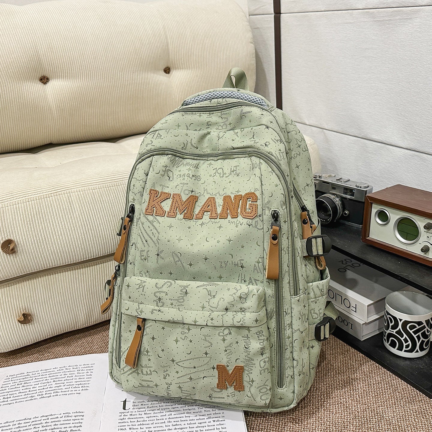 Casual Canvas School Backpack