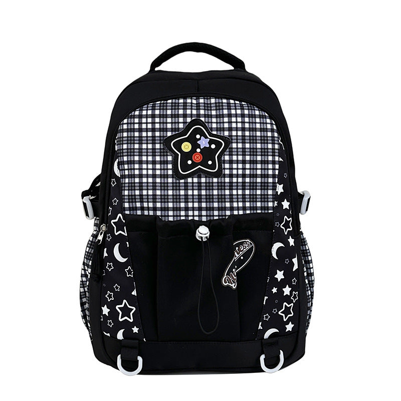Starry Graphic School Backpack