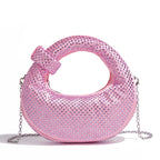 Chic Rhinestone-Embellished Handbag