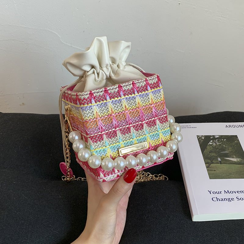Charming Mini Drawstring Shoulder Bag