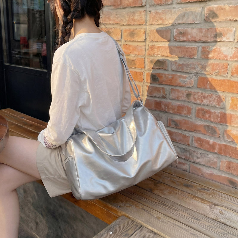 Stylish Leather Duffle Bag Calm Wears