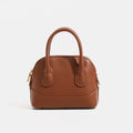 Women's mini handbag with textured artificial leather