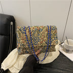 Elegant Floral Embellished Handbag